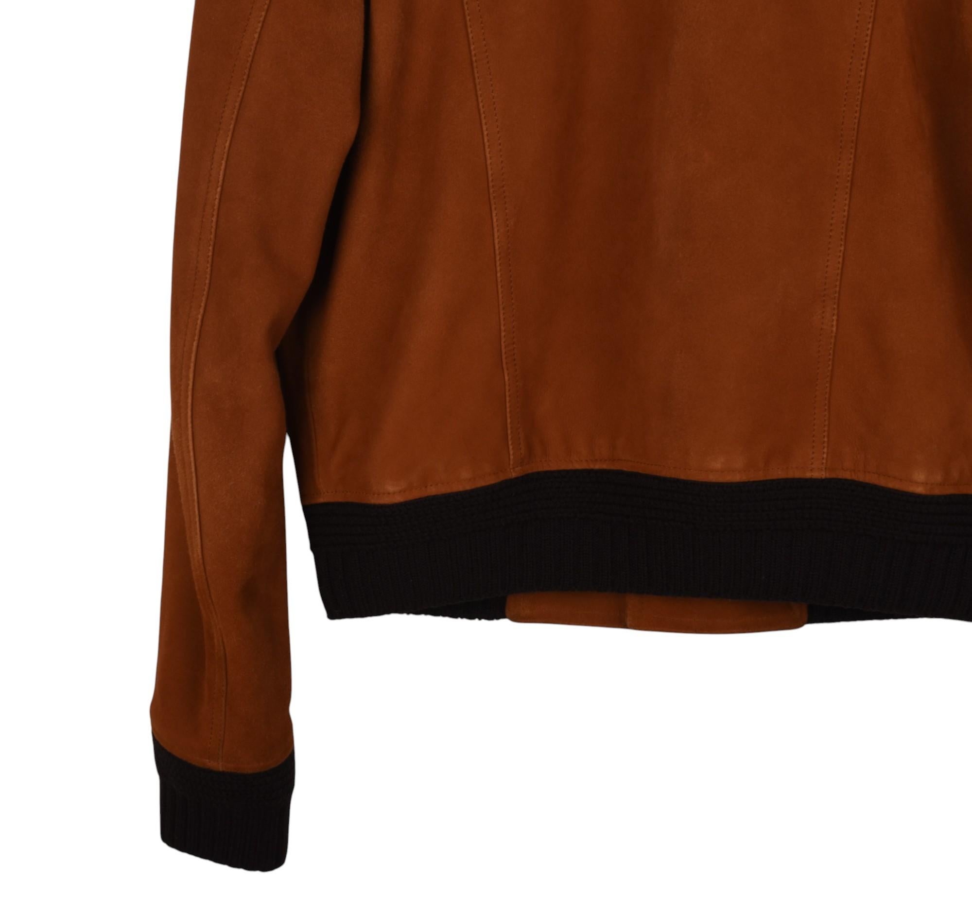 Saint Laurent Uomo Giacca in pelle scamosciata Taglia IT48-M, S1392 in vendita 1