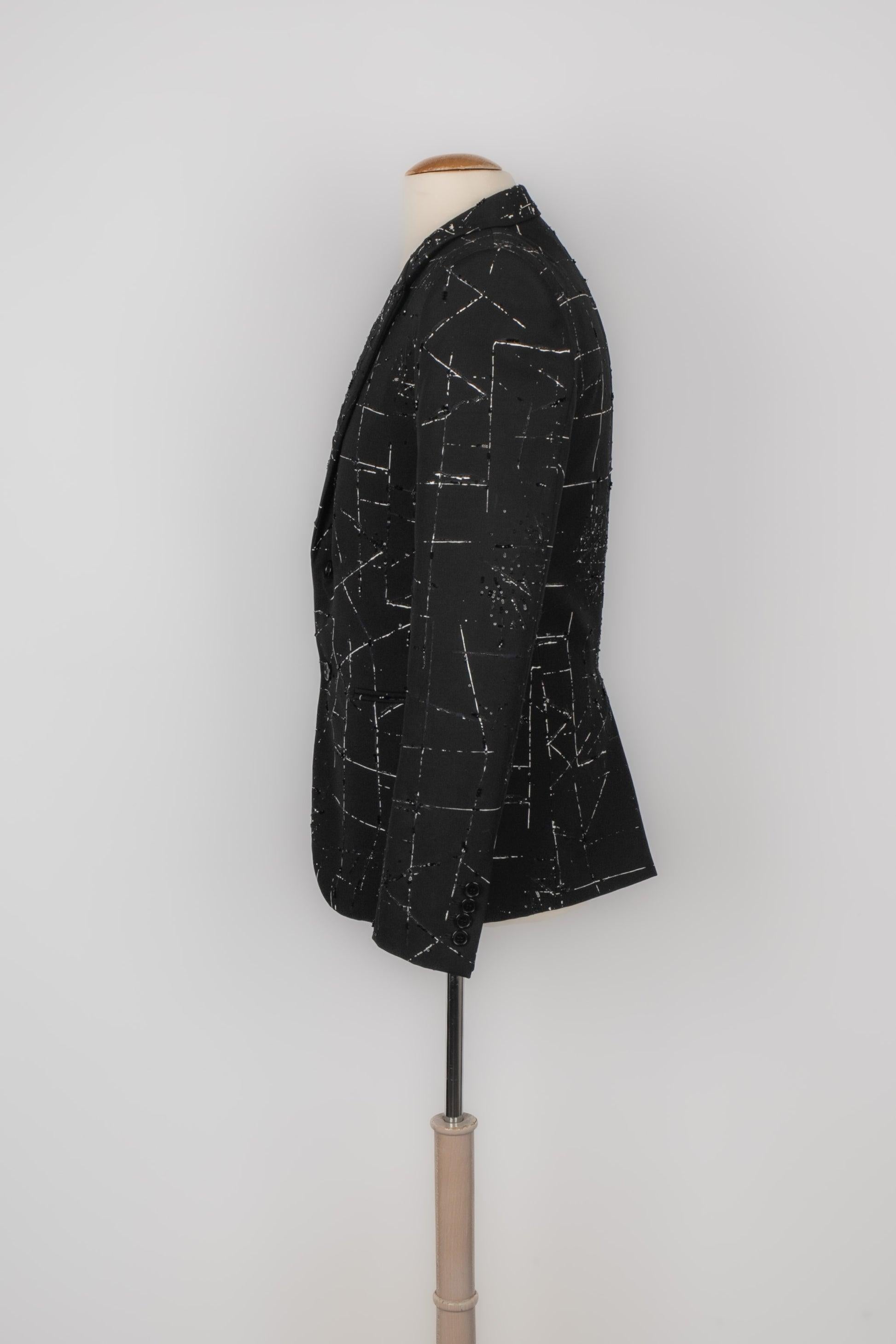 Saint Laurent Men's Black Suit Jacket For Sale 1