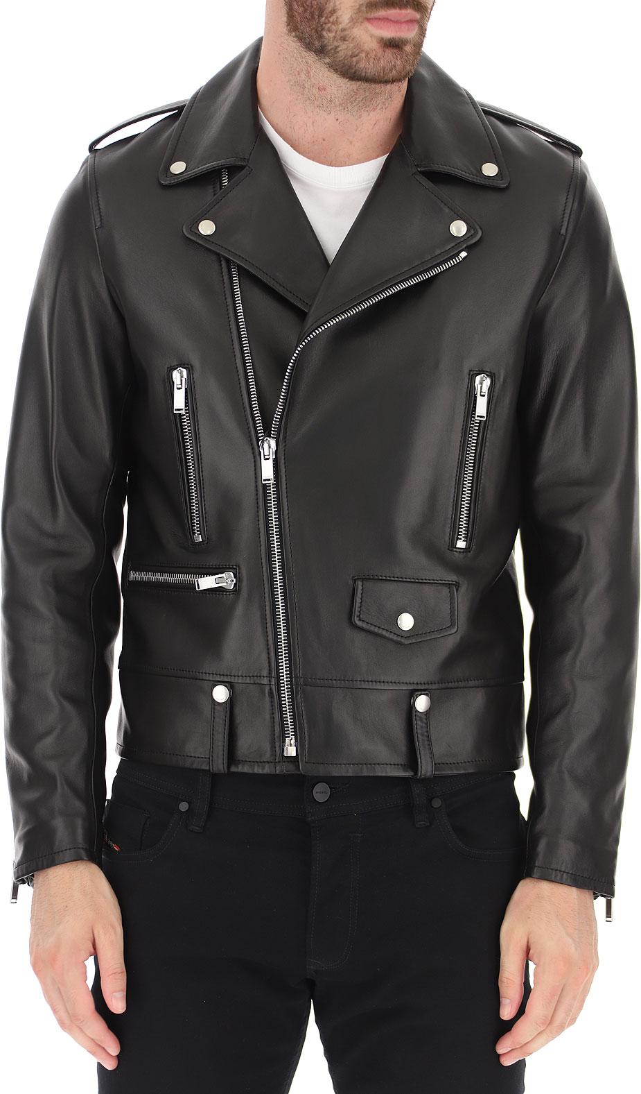 classic black leather biker jacket