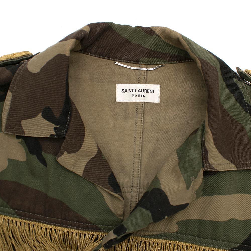 ysl camo jacket