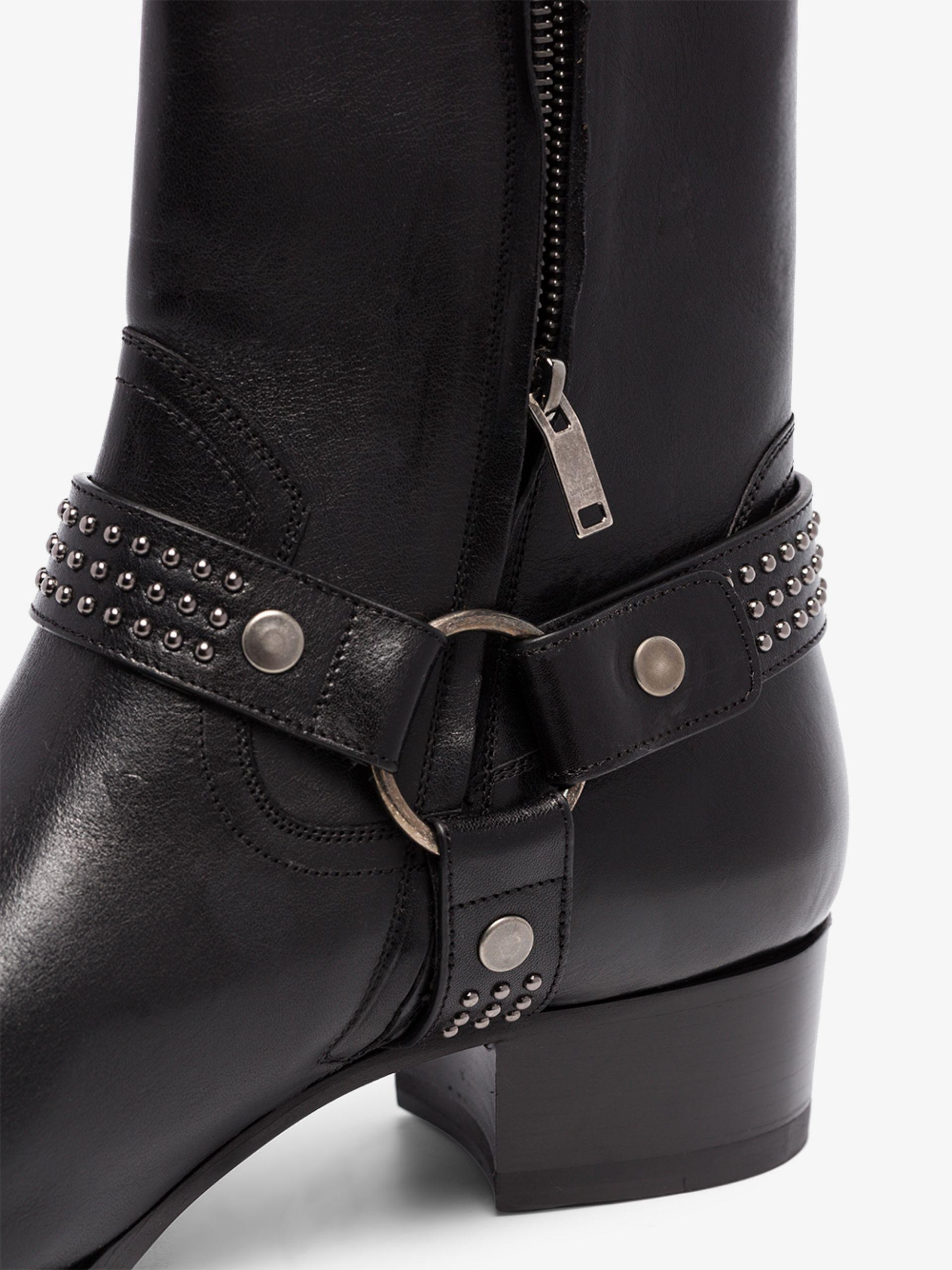 saint laurent wyatt boots