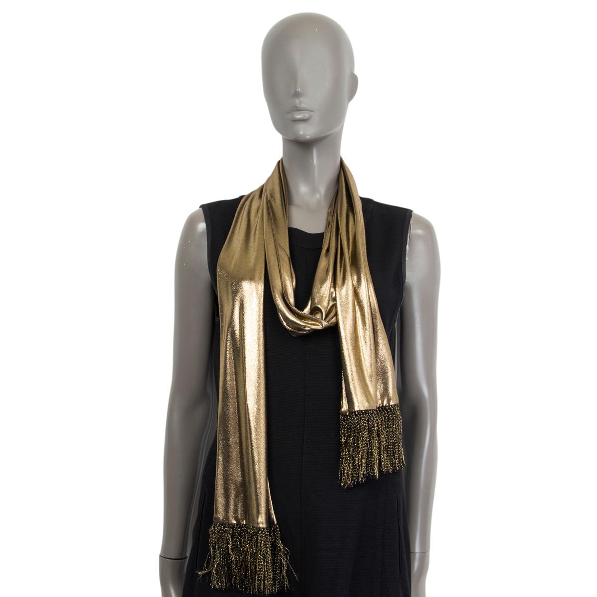 discount 82% Golden Single Zara Iridescent golden scarf WOMEN FASHION Accessories Shawl Golden 