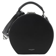 Saint Laurent Mica Hatbox Bag Leather Small