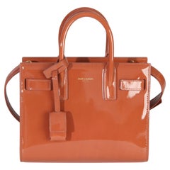 Saint Laurent Mild Rose Patent Nano Sac de Jour