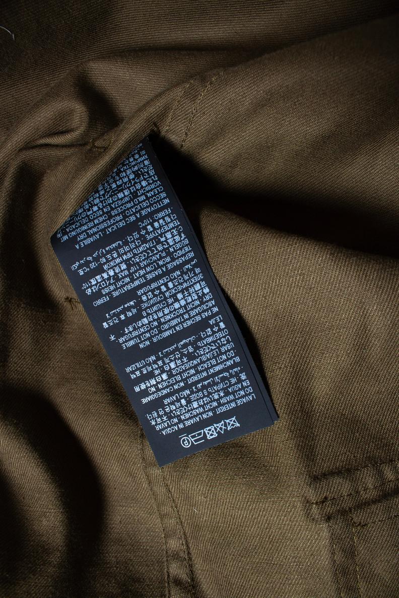 Saint Laurent, Military trench coat For Sale 1