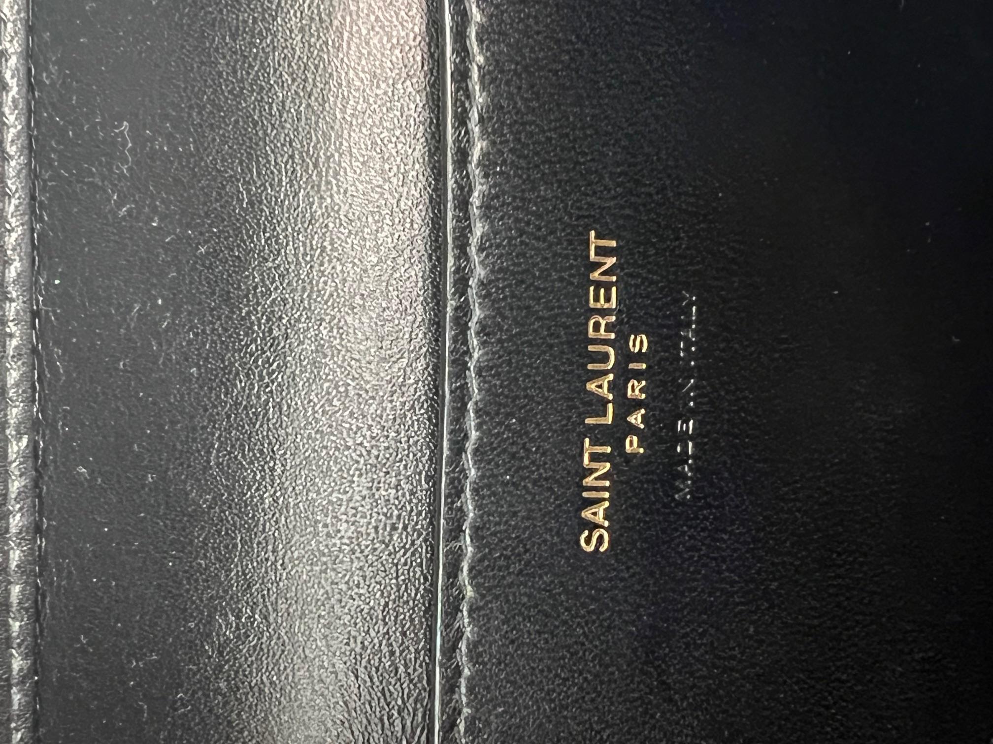Saint Laurent Mini Gaby Quilted Lambskin Vanity Case Shoulder Bag 3
