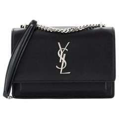 Saint Laurent Model: Sunset Chain Wallet Leather