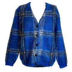 Saint Laurent mohair blue sweater Saint Laurent mohair blue sweater