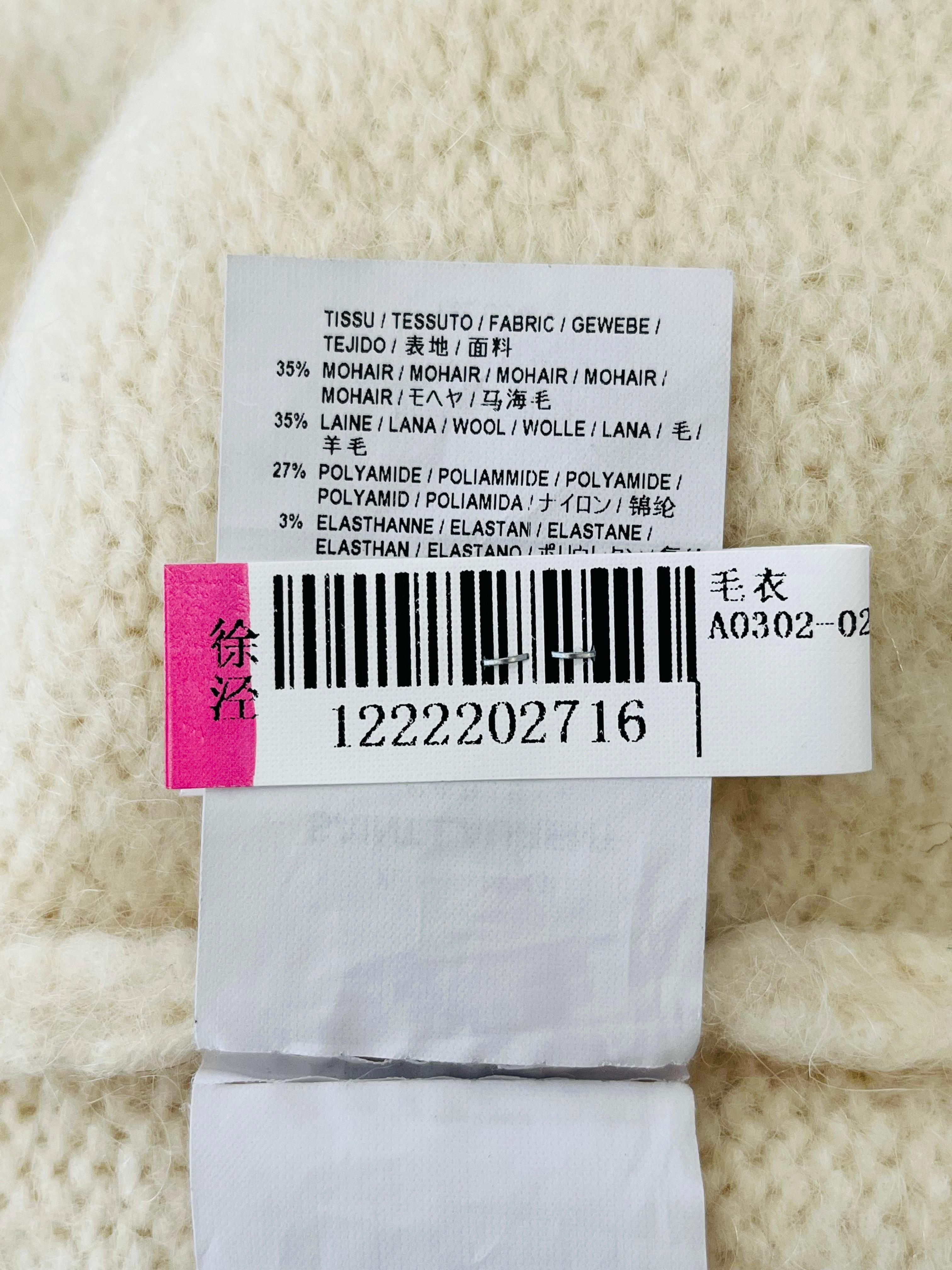 Saint Laurent Mohair & Wool Blend Rollneck Jumper 2