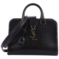 Used Saint Laurent Monogram Cabas Downtown Leather Baby
