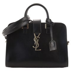Saint Laurent Monogrammiertes Cabas-Leder Baby