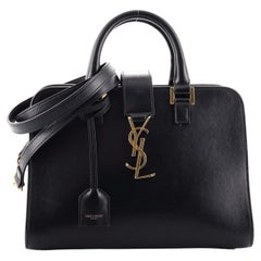 Saint Laurent Monogrammiertes Cabas-Leder Baby
