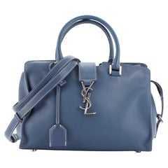 Saint Laurent Monogrammiertes Cabas-Leder Baby