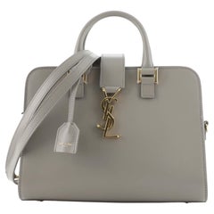 Saint Laurent Monogrammiertes Cabas-Leder Baby