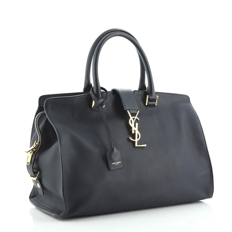 ysl monogram cabas bag