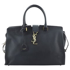 Saint Laurent Monogramm Cabas Leder Medium