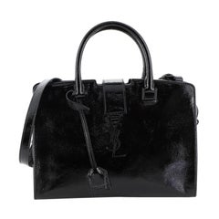 Saint Laurent Monogramm Cabas Patent Baby