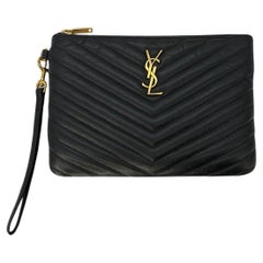 Saint Laurent - Pochette A5 Monogram Matelassé Cassandre