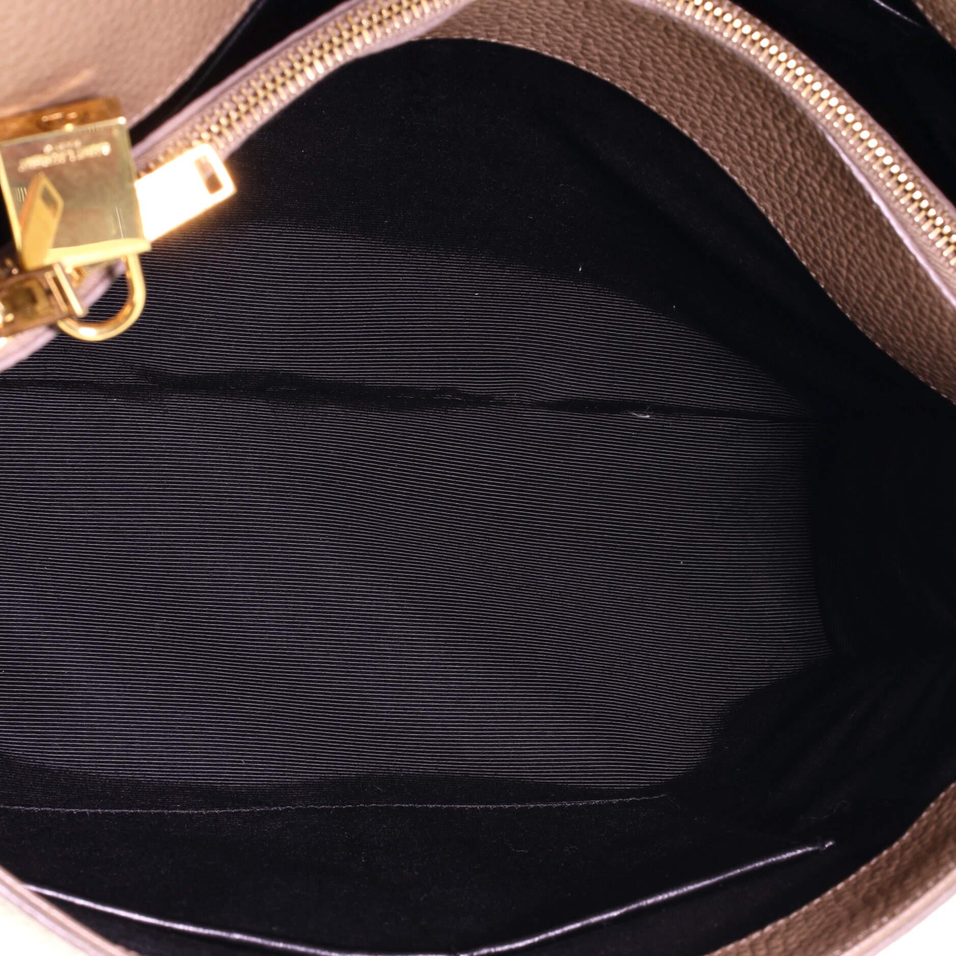Saint Laurent Moujik Top Handle Bag Leather Medium 1