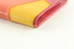 Saint Laurent Multicolor Leather Card Holder Wallet 1YSL83K