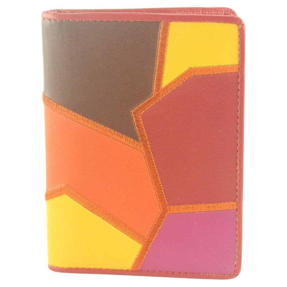 Saint Laurent Multicolor Leather Card Holder Wallet 1YSL83K For Sale