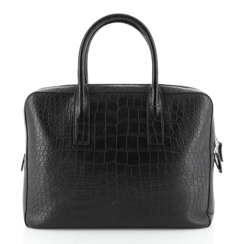 Saint laurent museum briefcase best sale
