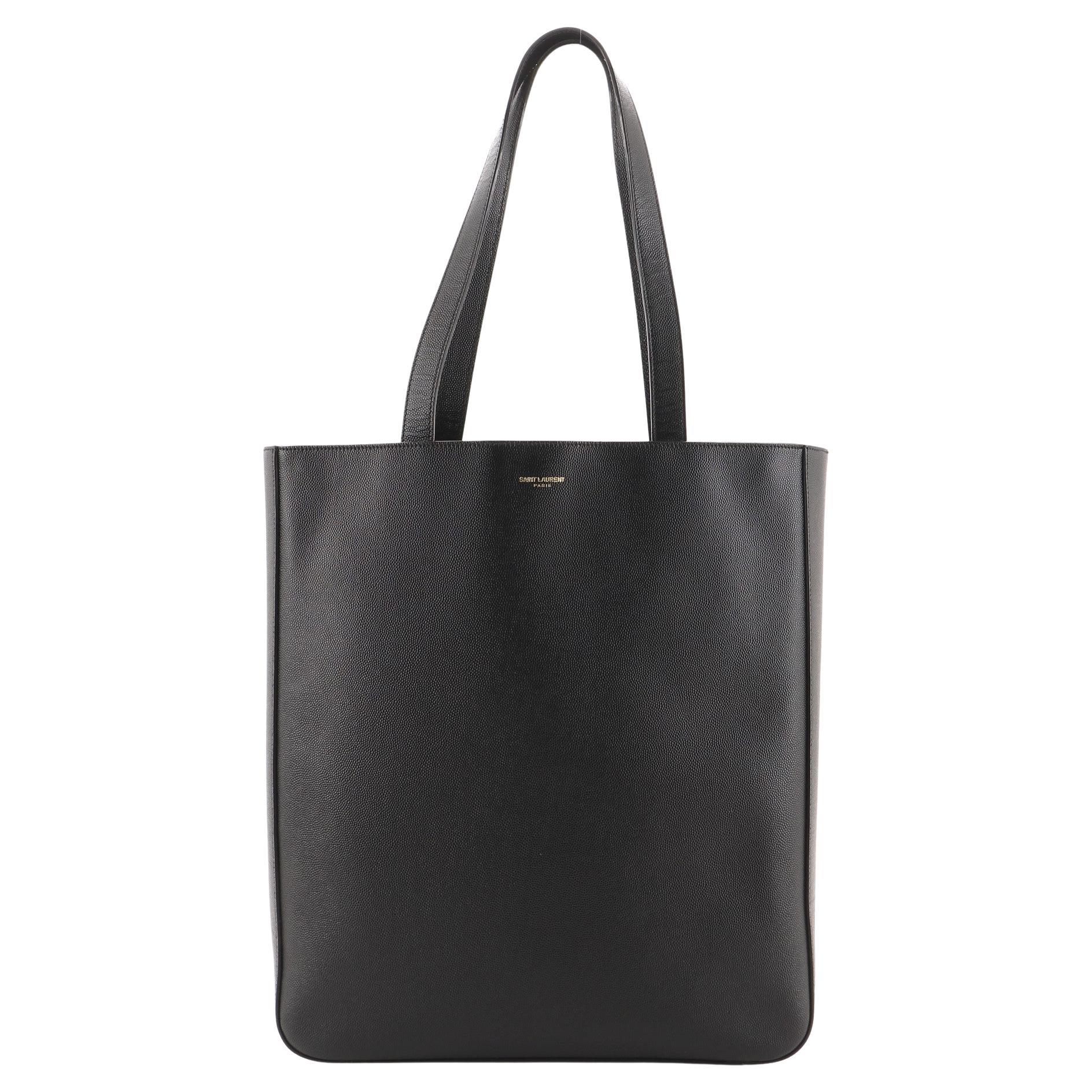 Saint Laurent Uptown Tote Leather Small at 1stDibs