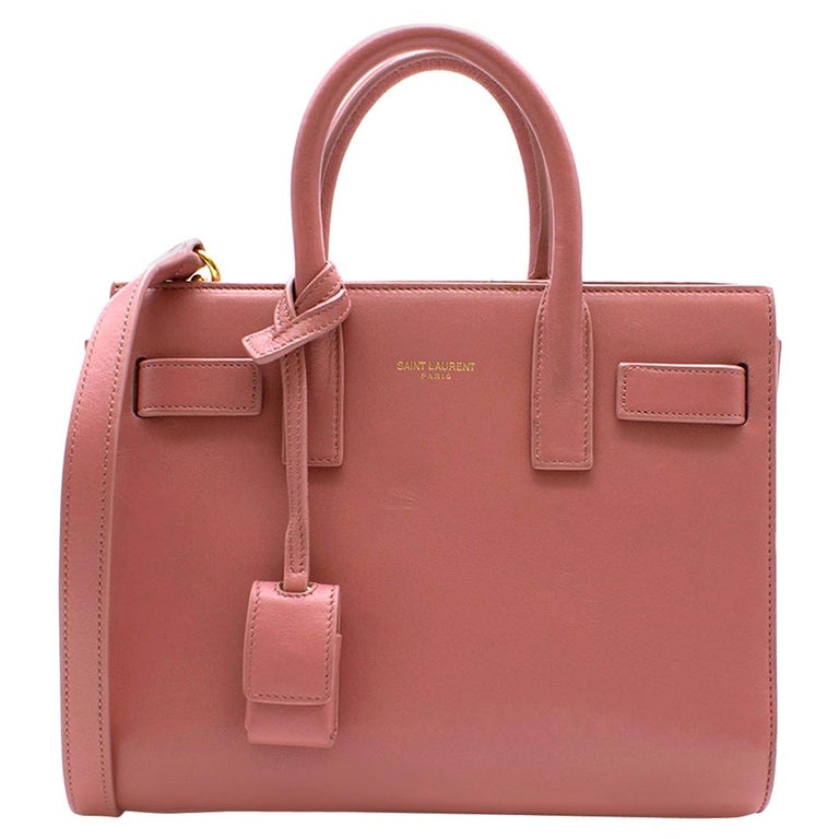 SAINT LAURENT Sac de Jour Nano shoulder bag in Pink