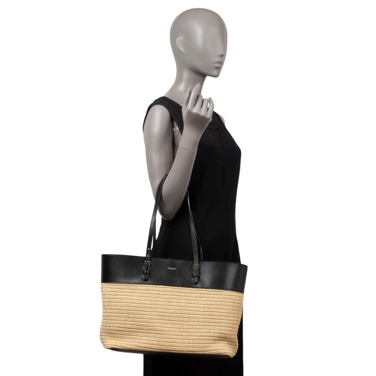 SAINT LAURENT: tote bags for woman - Natural