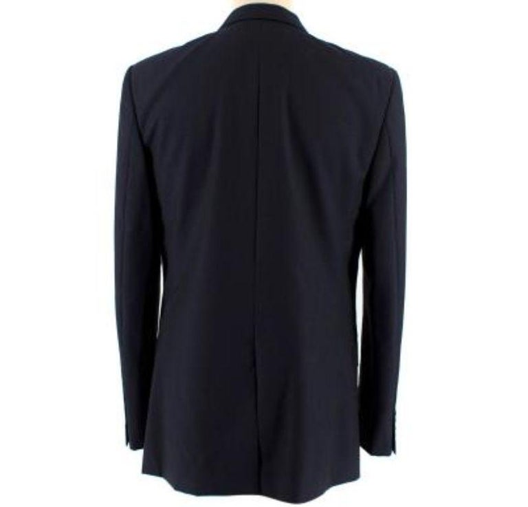 Navy Wool Single Button Blazer main image 0