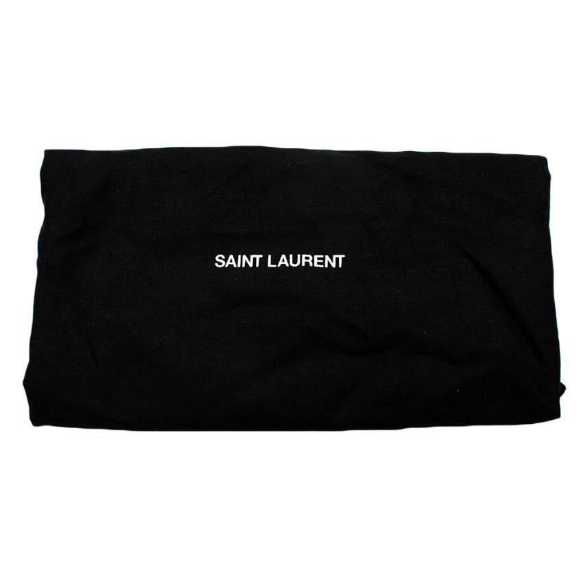 Saint Laurent Anja-Pumps aus Wildleder in Neonrosa & Schwarz - Größe EU 37 im Angebot 5