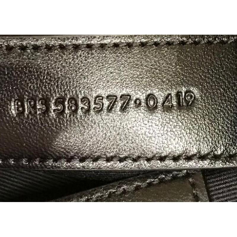 Saint Laurent Niki Bill Pouch Matelasse Chevron Leather 1