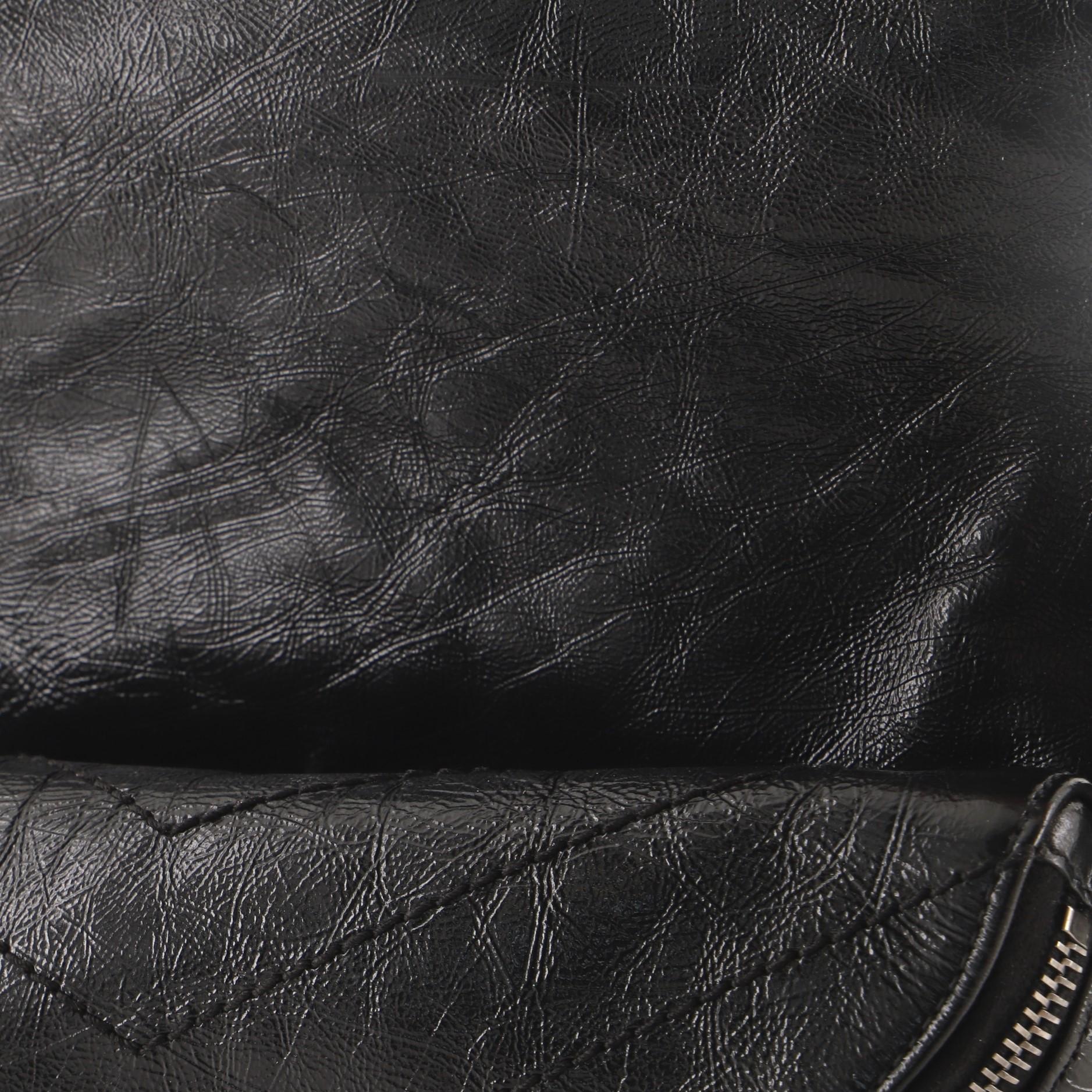 Black Saint Laurent Niki Body Bag Matelasse Chevron Leather