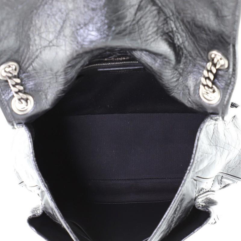 Women's or Men's Saint Laurent Niki Chain Flap Bag Matelasse Chevron Leather Medium