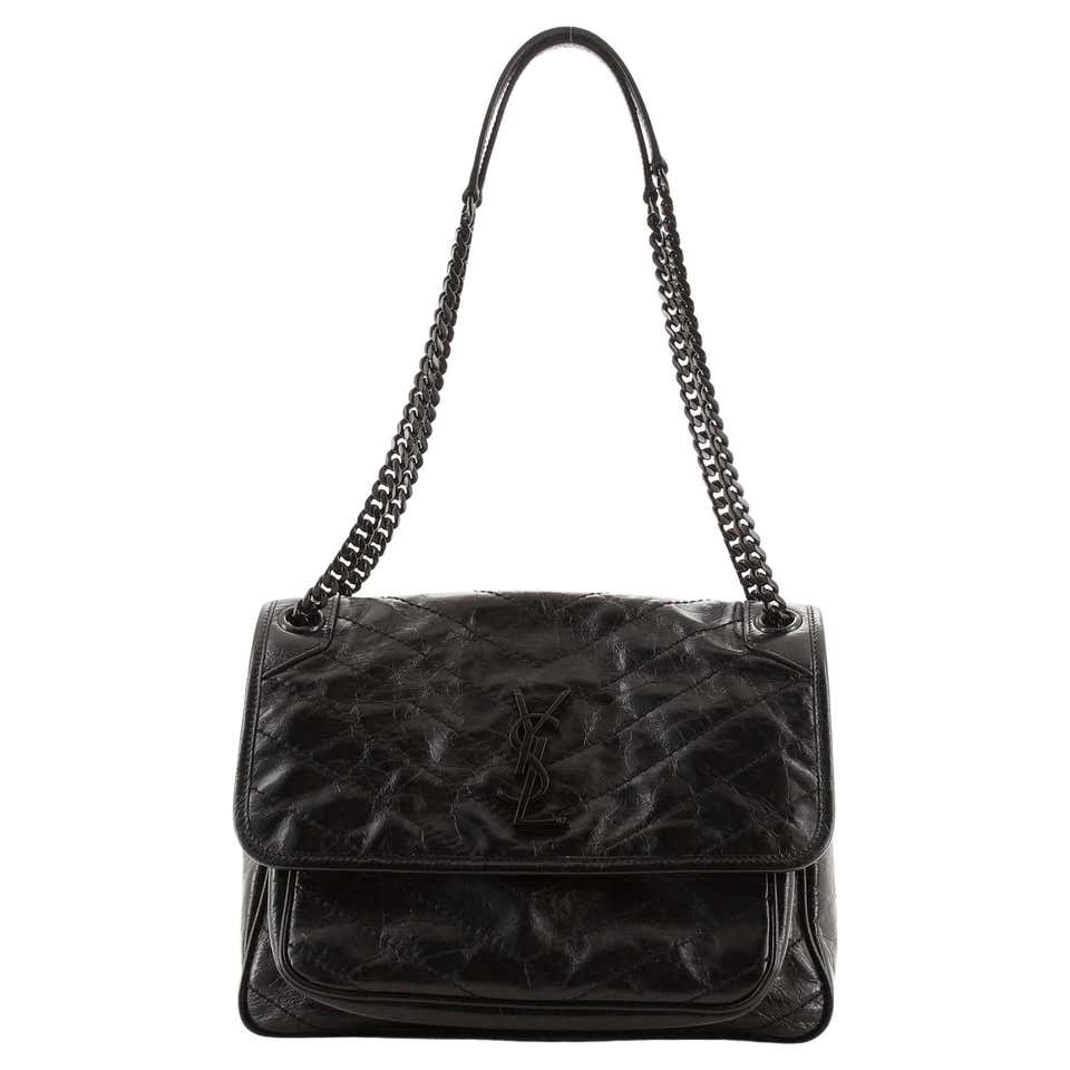 Saint Laurent Fringe Love Heart Chain Bag Suede Small at 1stDibs | ysl ...
