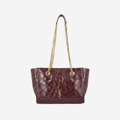 Saint Laurent Niki Shoulder Bag — Bordeaux
