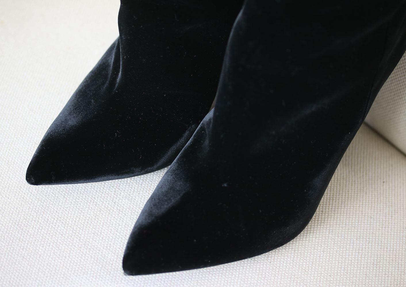 yves saint laurent over the knee boots