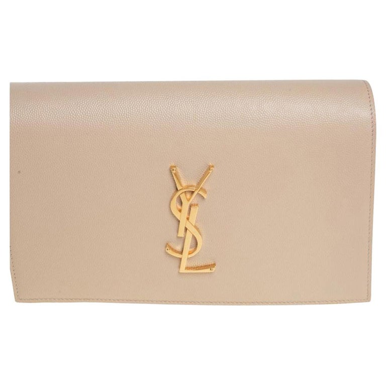 ysl monogram clutch