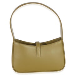 Saint Laurent Olive Smooth Calfskin Mini Le 5 A 7 Hobo