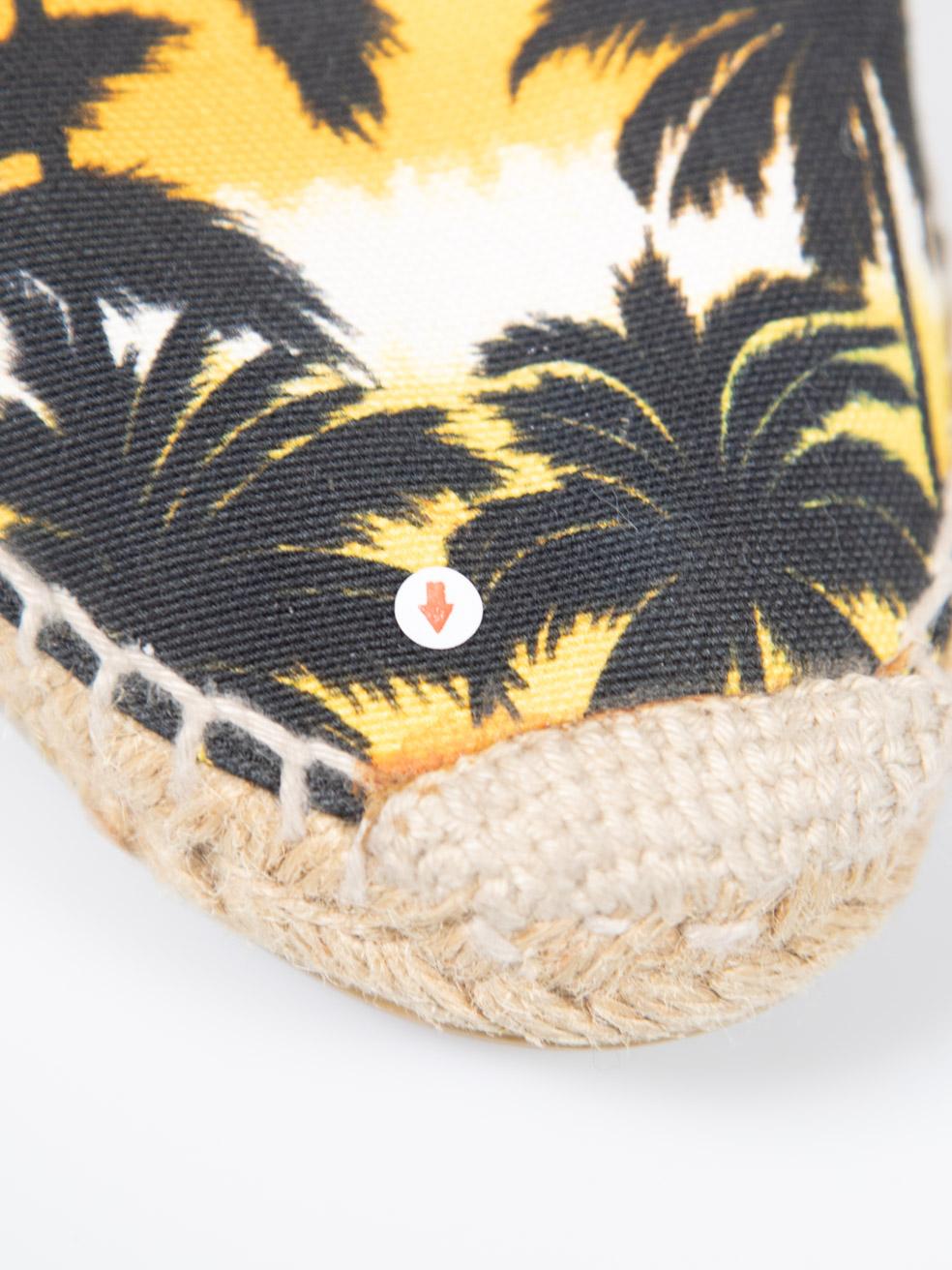 Saint Laurent Palm Tree Print Espadrilles Size IT 40 For Sale 3