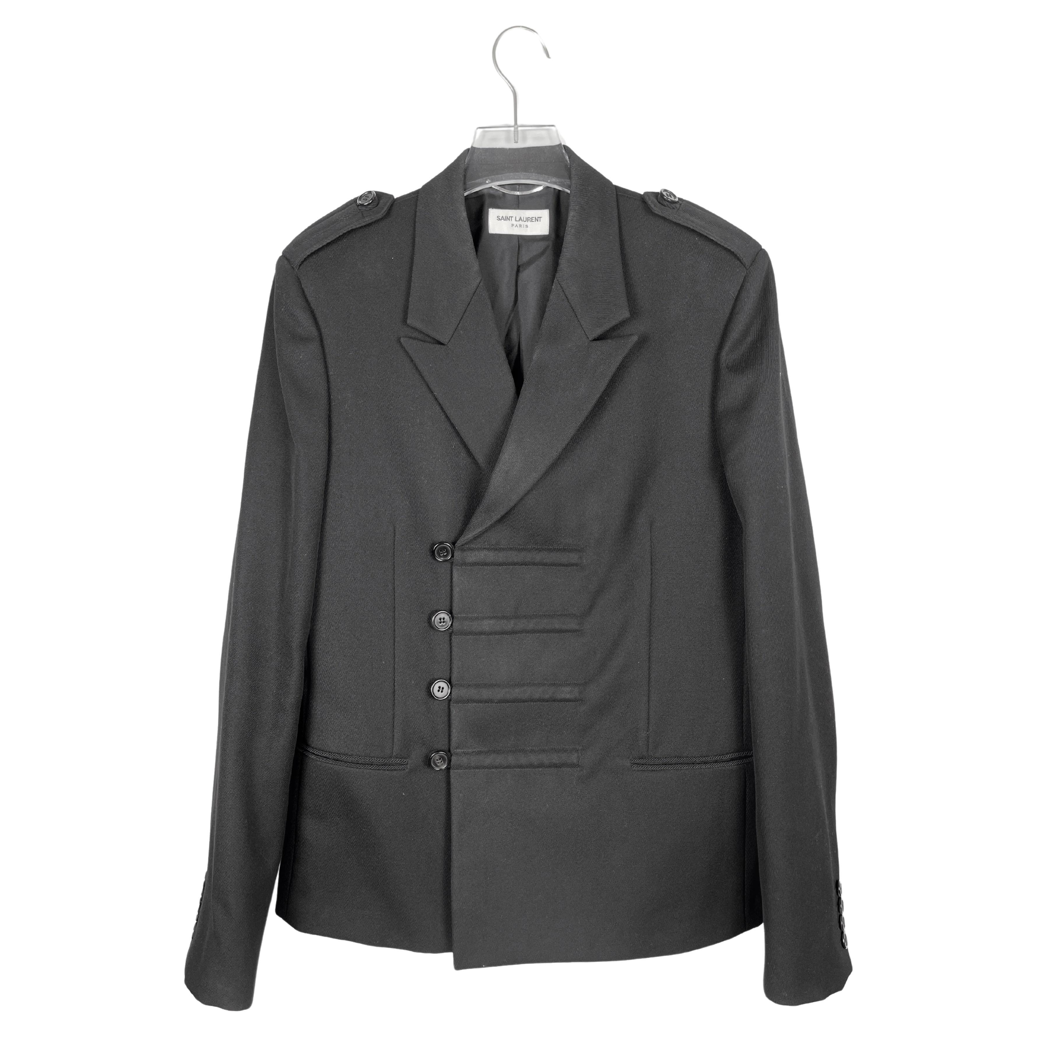 Saint Laurent Paris 2017 Veste d'officier en vente