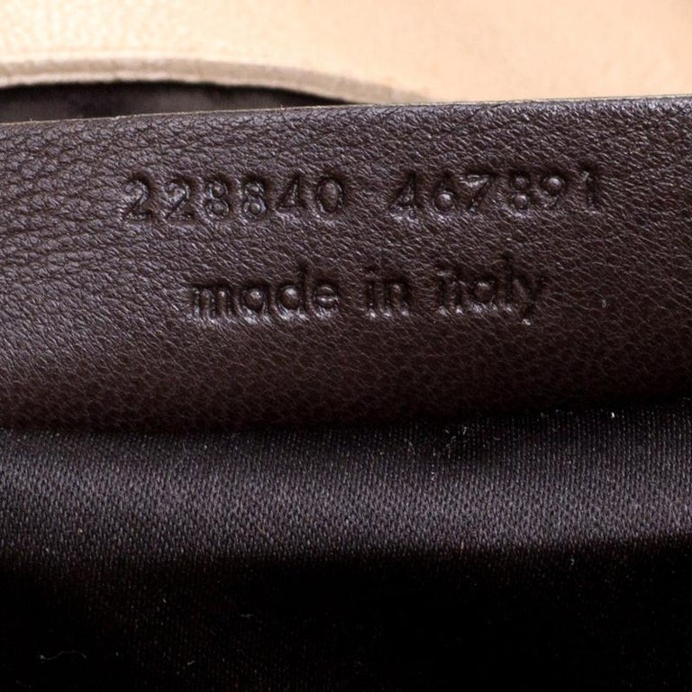 Saint Laurent Paris Beige Leather Roady Hobo at 1stDibs