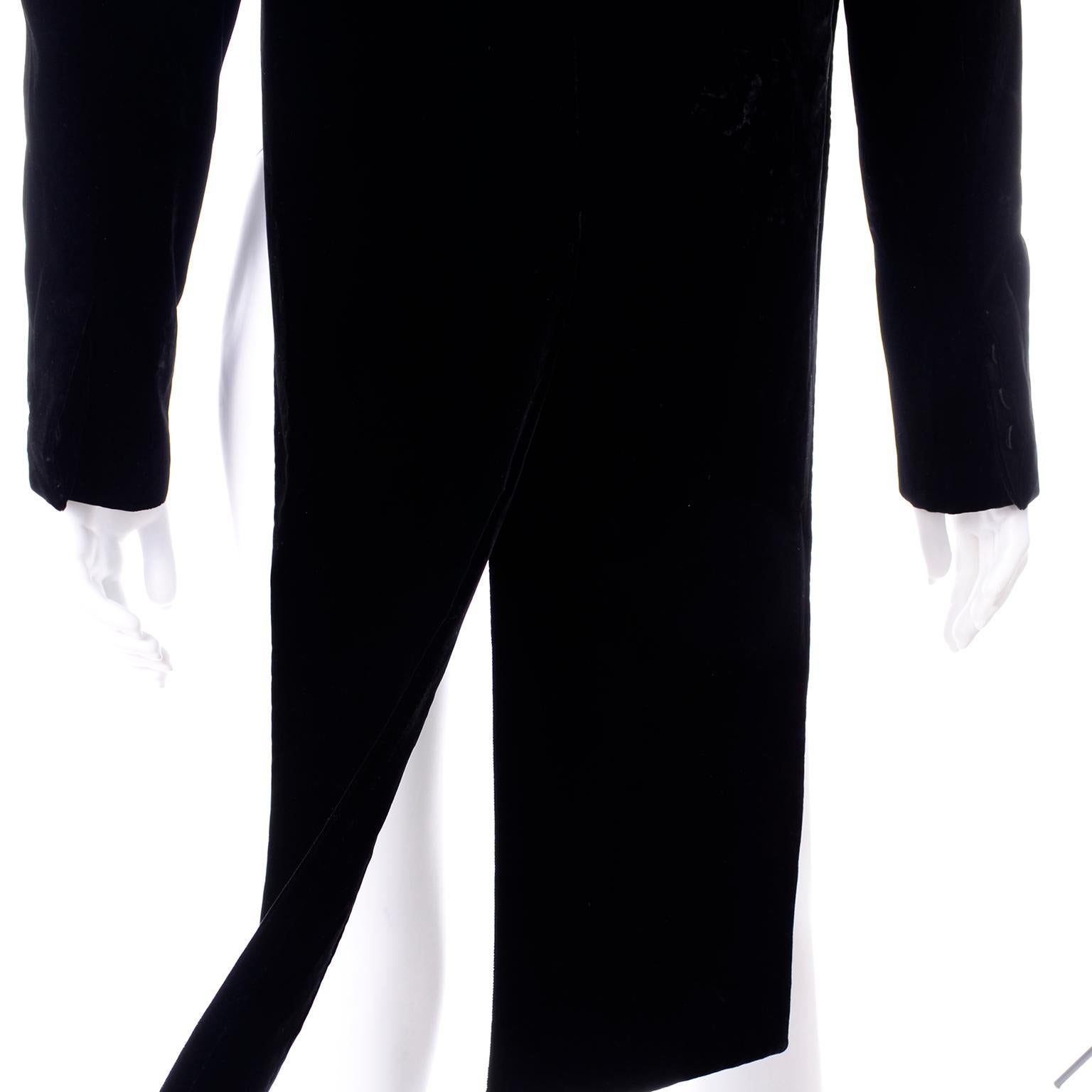 tuxedo jacket with tails