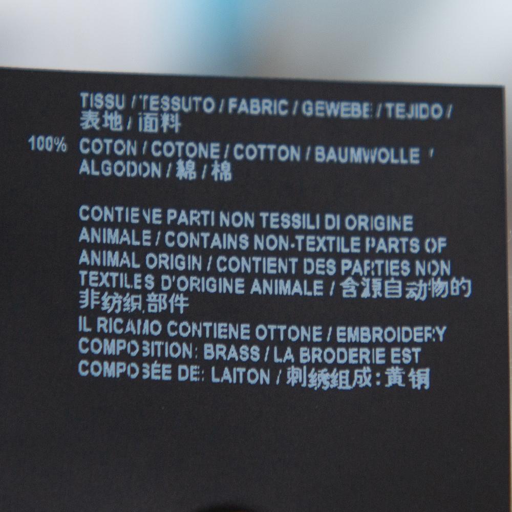 Saint Laurent Paris Black Denim Mini Skirt M 1