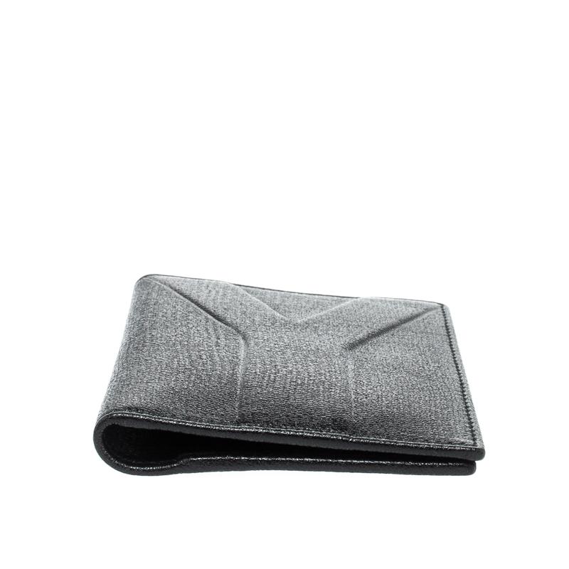 Men's Saint Laurent Paris Black Leather Bifold Wallet
