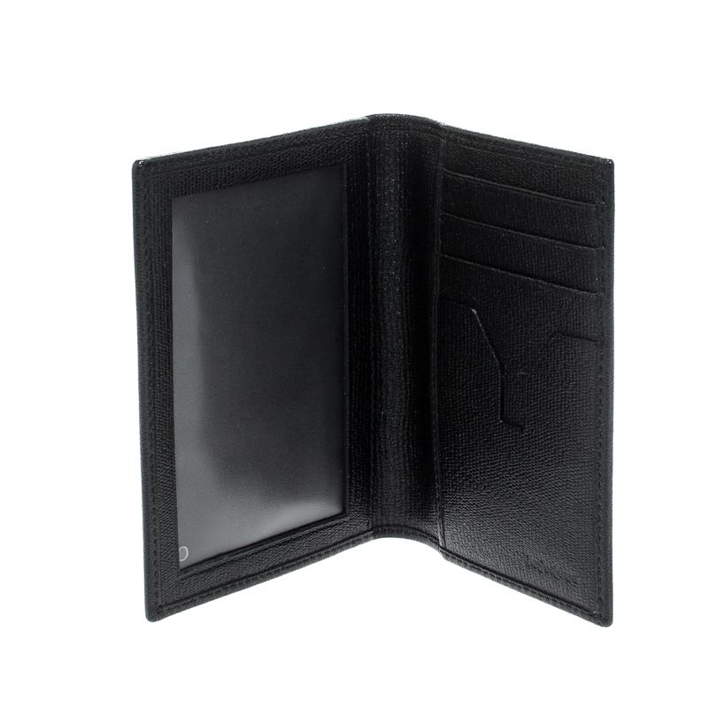 Saint Laurent Paris Black Leather Bifold Wallet 4