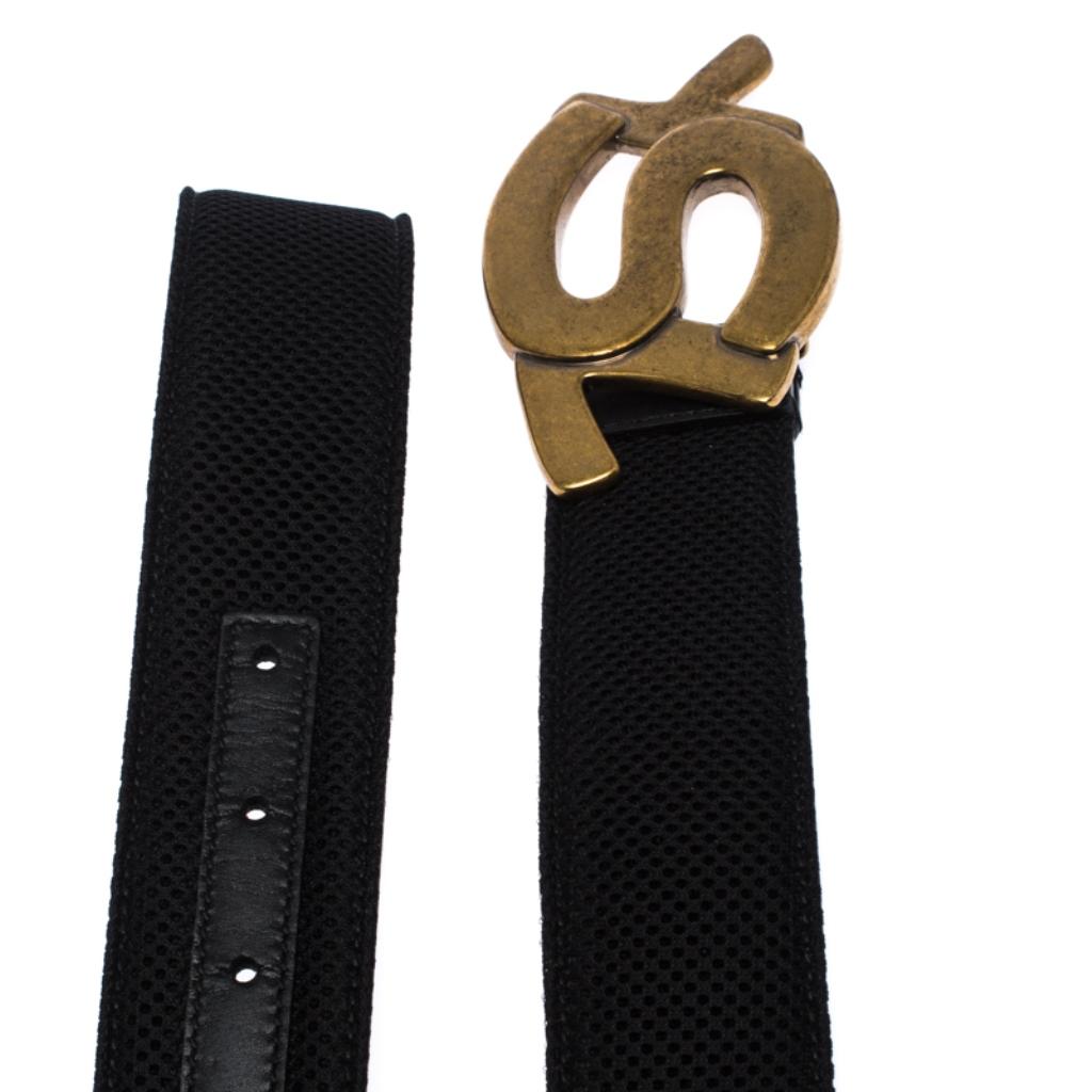 ysl buckle belt