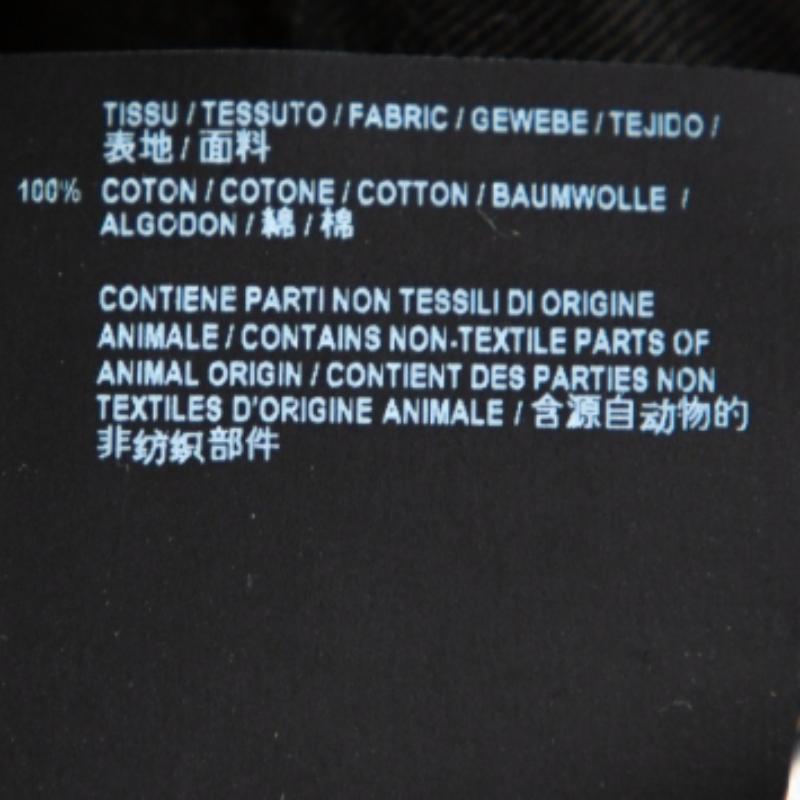 Jean Laurent Paris Gris anthracite Denim moyennement délavé Raw Edge Jeans M en vente 1