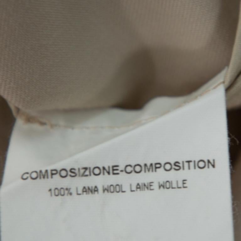 Saint Laurent Paris Lana Crudo Falda Corta Asimétrica L en venta 1