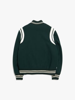 Saint Laurent Paris  Green Wool Teddy Jacket